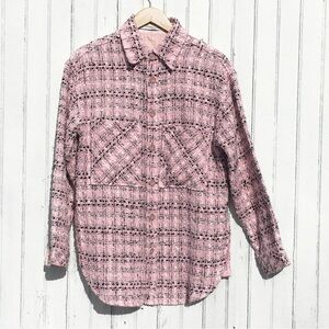 CHARLIE LUCIANO TWEED OVER SHIRT